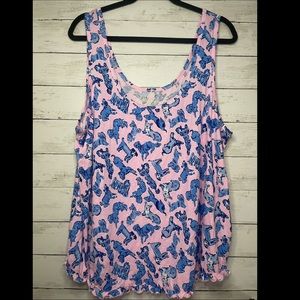 Lilly Pulitzer Ruffle Pj Tank